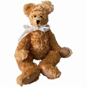 Friends Neudah Vintage Mohair Artist Teddy Bear Jointed OOAK Honey Brown